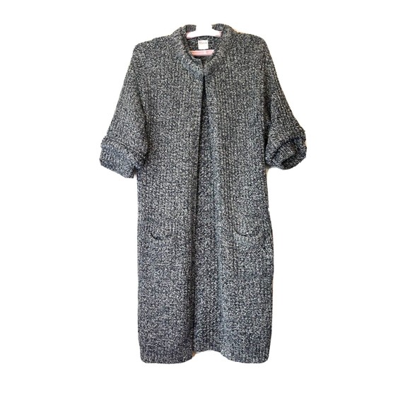 RED VALENTINO GARAVANI Wool & Cashmere Blend Coatigan, Size L (Int'l) US 8 UK 12 - Picture 1 of 11